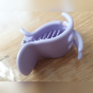 hairclip,baby,purple